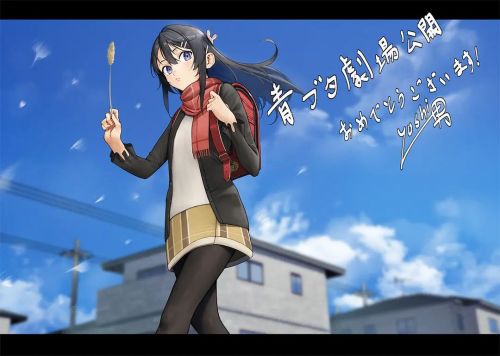 青春猪头少年不会梦到红书包女孩