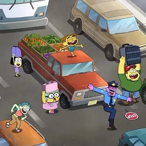 格林一家进城趣
