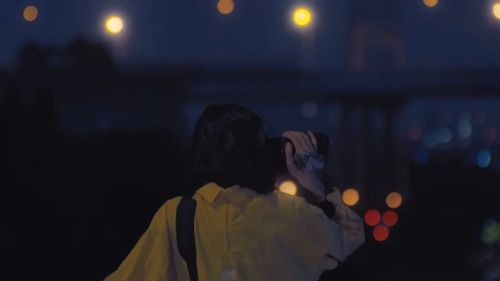 街道残影